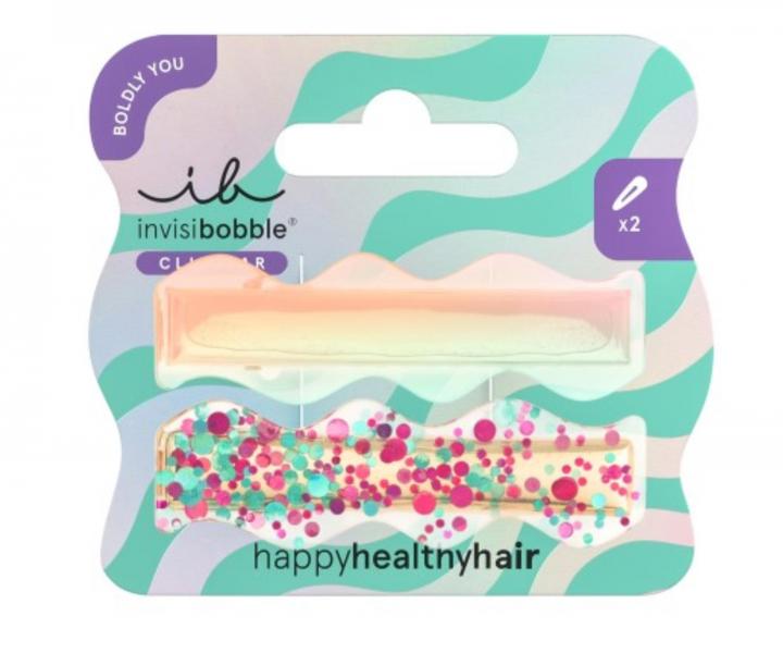 Ozdobne spinki do w�os�w Invisibobble Clipstar M Galactic Halo - 2 szt.