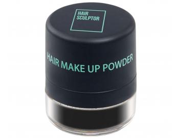 Puder do maskowania odrost�w i siwych w�os�w Sibel Hair Make-up Powder - czarny - 3 g