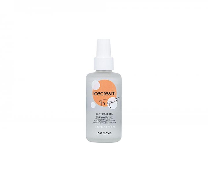 Dwufazowy olejek rozwietlajcy do wosw Inebrya Ice Cream Frequent Best Care Oil - 100 ml