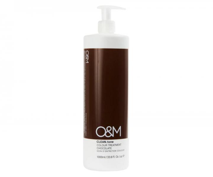 Maska tonuj�ca do w�os�w O&M Clean.tone Colour Treatment Chocolate - 1000 ml - czekoladowa