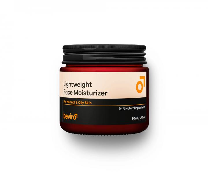 Krem nawilajcy do skry normalnej i tustej dla mczyzn Beviro Lightweight Face Moisturizer - 50 ml