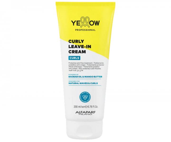 Seria do w�os�w falowanych, kr�conych i afro Yellow Professional Curls