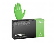 Rkawiczki nitrylowe Espeon Nitril Ideal - 100 szt - zielone - L