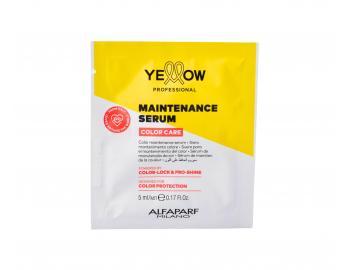 Serum bez sp�ukiwania chroni�ce kolor w�os�w farbowanych Yellow Professional Color Care Maintenance Serum - 5 ml (bonus)