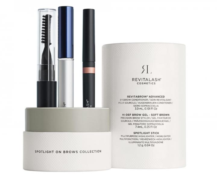 Zestaw upominkowy do brwi RevitaLash RevitaBrow Advanced - serum do brwi + �el utrwalaj�cy i wielofunkcyjny roz�wietlacz gratis