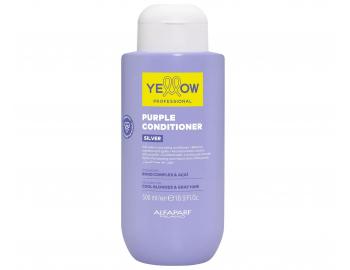 Od�ywka neutralizuj�ca ��te tony Yellow Professional Silver Purple Conditioner - 500 ml