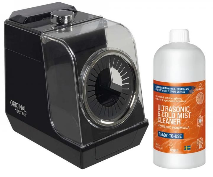 Elektroniczne urz�dzenie do czyszczenia szczotek i maszynek do w�os�w Original Best Buy Hygiene Plus + roztw�r czyszcz�cy gratis
