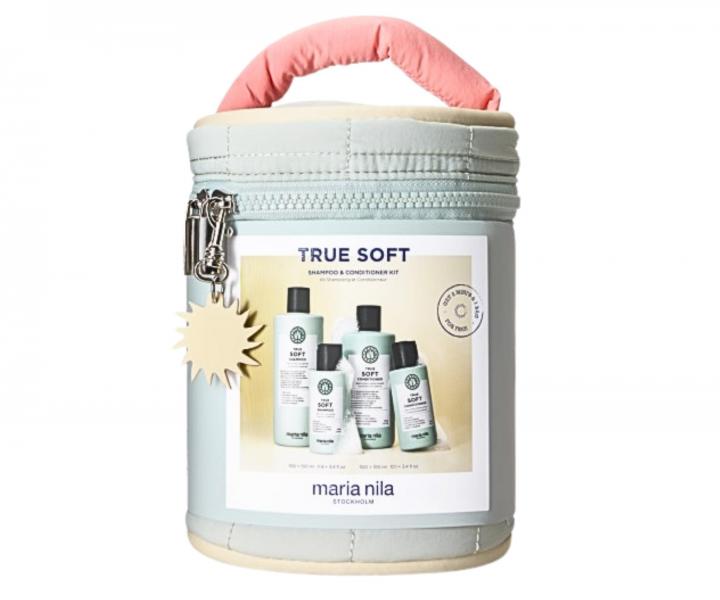 Zestaw upominkowy do w�os�w suchych Maria Nila True Soft Beauty Bag + kosmetyczka gratis
