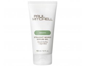Serum �elowe do prostowania w�os�w falowanych i kr�conych Paul Mitchell Smooth Straight Works Serum Gel - 150 ml