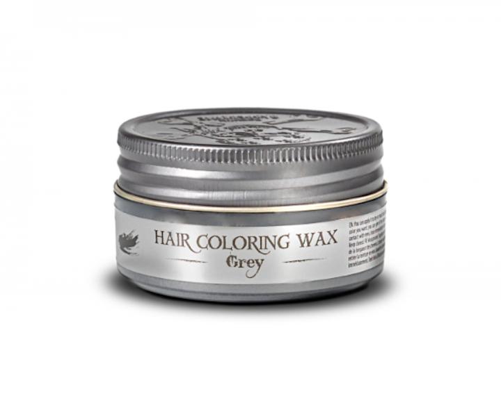 Kolorowy wosk do stylizacji w�os�w Barbertime Hair Coloring Wax - 100 ml - szary