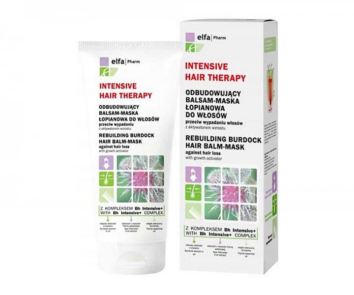 Maska przeciw wypadaniu wosw Elfa Pharm Intensive Hair Therapy Rebuilding Burdock Hair - 200 ml