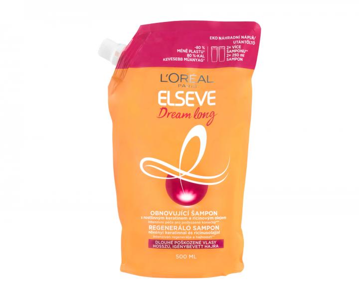 Szampon odbudowuj�cy do w�os�w zniszczonych Lor�al Paris Elseve Dream Long - 500 ml - zapas