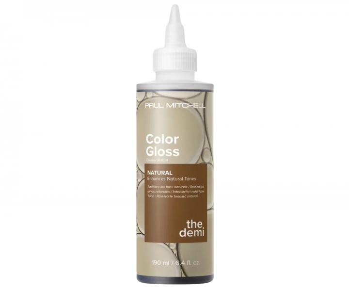 Toner koloryzujcy nadajcy poysk i odwieajcy kolor wosw Paul Mitchell The Demi Color Gloss Natural - 190 ml - naturalny
