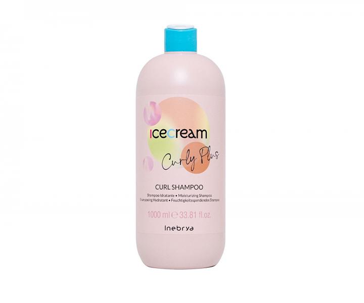 Szampon nawil�aj�cy do w�os�w kr�conych i falowanych Inebrya Ice Cream Curly Plus Shampoo - 1000 ml