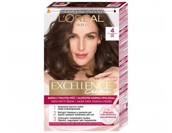 Farba do trwa�ej koloryzacji Lor�al Excellence Creme - 4 br�z