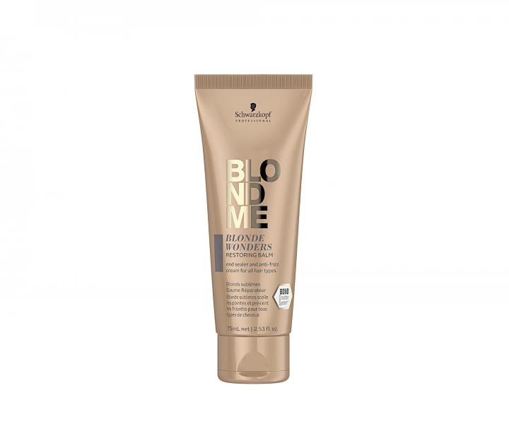 Balsam odbudowuj�cy do w�os�w blond Schwarzkopf Professional BlondMe Blonde Wonders - 75 ml