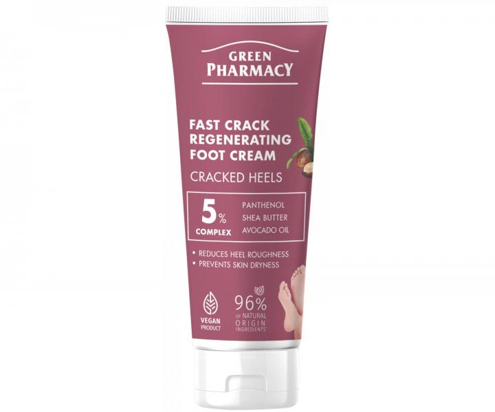Krem regeneruj�cy do st�p Green Pharmacy Fast Crack Regenerating Foot Cream - 75 ml