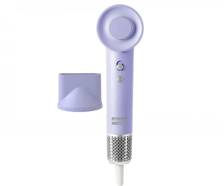 Suszarka do w�os�w Kiepe Professional Home Precision BLDC - 1100 W - fioletowa + szczotka Kiepe gratis