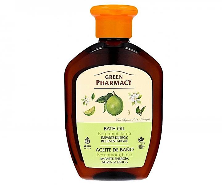 Olejek do k�pieli z bergamotk� i limonk� Green Pharmacy Bath Oil - 250 ml
