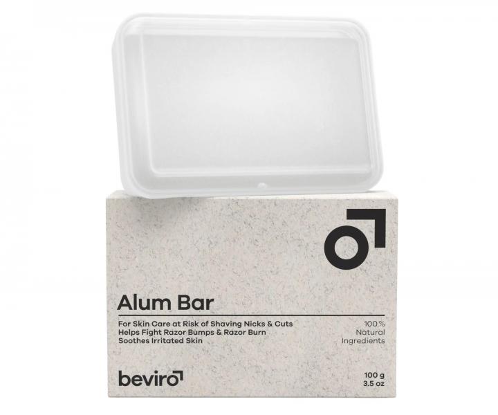 Aun w kostce do gojenia drobnych ran po goleniu Beviro Alum Bar - 100 g