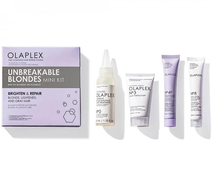Zestaw upominkowy regenerujcy do wosw blond Olaplex Unbreakable Blondes Mini Kit