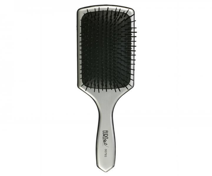 Paska szczotka do wosw z mikk poduszk Eurostil Professional - 8,2 x 24,5 cm