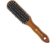 Drewniana szczotka do wosw z wosia dzika i nylonowych wypustek Hairway