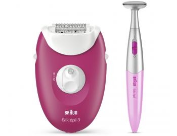 Depilator damski z akcesoriami Braun Silk pil 3 3-420