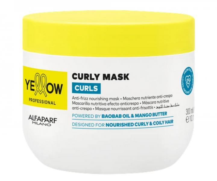 Maska do w�os�w falowanych, kr�conych i afro Yellow Professional Curls Curly Mask - 300 ml