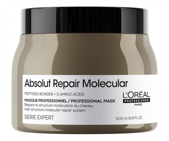 Maska do wosw zniszczonych Loral Professionnel Serie Expert Absolut Repair Molecular - 500 ml