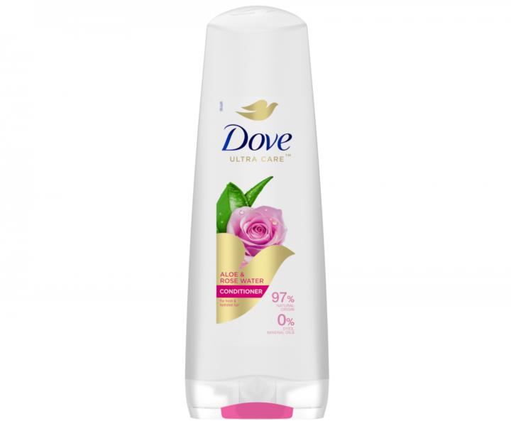 Od�ywka nawil�aj�ca do wszystkich rodzaj�w w�os�w Dove Aloe & Rose Water Conditioner - 350 ml