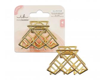 Klamra do wosw Invisibobble Clipstar Divine Metal - metalowa - zota