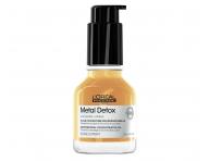 Olejek do w�os�w farbowanych i zniszczonych Lor�al Professionnel Serie Expert Metal Detox - 50 ml - uszkodzone opakowanie