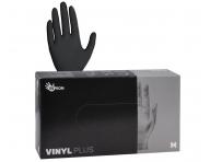 R�kawiczki winylowe Espeon Vinyl Plus - 100 szt - czarne - M - uszkodzone opakowanie