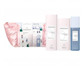 Zestaw upominkowy regeneruj�cy do w�os�w suchych i zniszczonych Kerasilk Repairing Set + kosmetyczka gratis