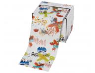 Profesjonalna folia fryzjerska aluminiowa z toczeniem Sibel Graffiti - 15 mikronw - 97 m - kolorowe graffiti