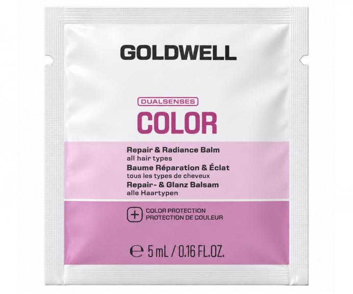Balsam bez sp�ukiwania dla promiennego koloru i blasku w�os�w Goldwell Dualsenses Color Repair & Radiance Balm - 5 ml