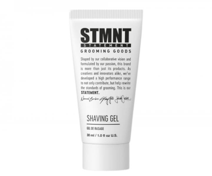 �el do golenia dla m�czyzn STMNT Grooming Goods Shaving Gel - 30 ml - prze�roczysty
