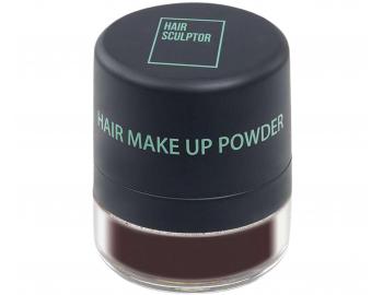 Puder do maskowania odrost�w i siwych w�os�w Sibel Hair Make-up Powder - ciemny br�z - 3 g