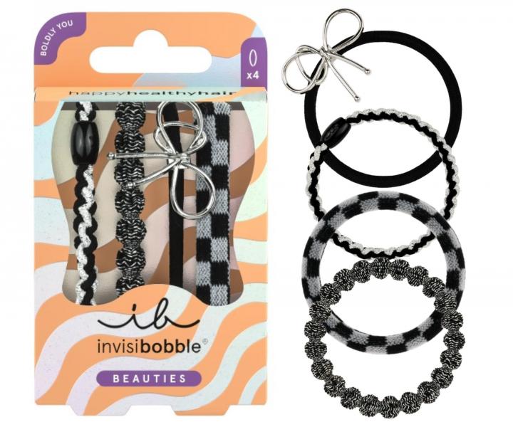 Zestaw gumek ozdobnych Invisibobble Beauties Rodeo Grunge - 4 szt.