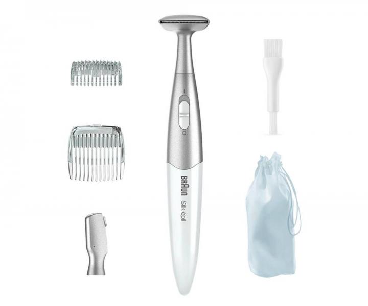 Damski trymer do usuwania w�osk�w Braun Silk �pil Bikini Trimmer FG1100 - bia�y