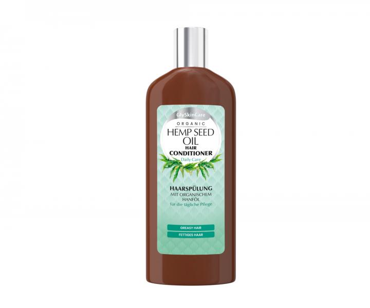 Od�ywka do w�os�w przet�uszczaj�cych si� GlySkinCare Organic Hemp Seed Oil Conditioner - 250 ml