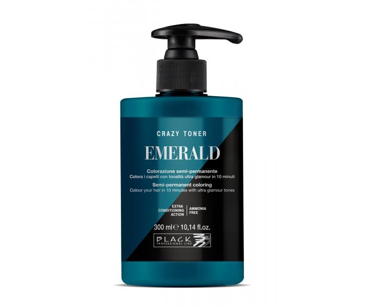Toner koloryzujcy do wosw Black Professional Crazy Toner Emerald - szmaragd