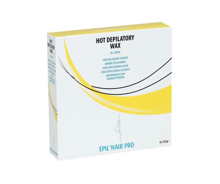 Wosk do depilacji wszystkich rodzaj�w sk�ry Sibel Blocks - 4 x 125 g