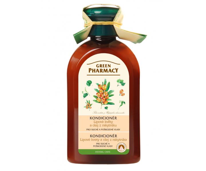 Od�ywka do suchych i zniszczonych w�os�w z olejem z rokitnika Green Pharmacy - 300 ml