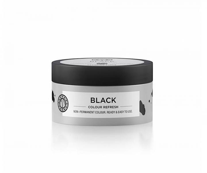 Maska o�ywiaj�ca kolor w�os�w Maria Nila Colour Refresh Black - czarna - 100 ml