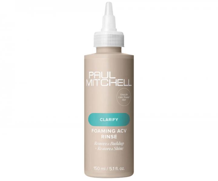 Kuracja do sp�ukiwania dla czystych, �wie�ych i l�ni�cych w�os�w Paul Mitchell Clarify Foaming ACV Rinse - 150 ml
