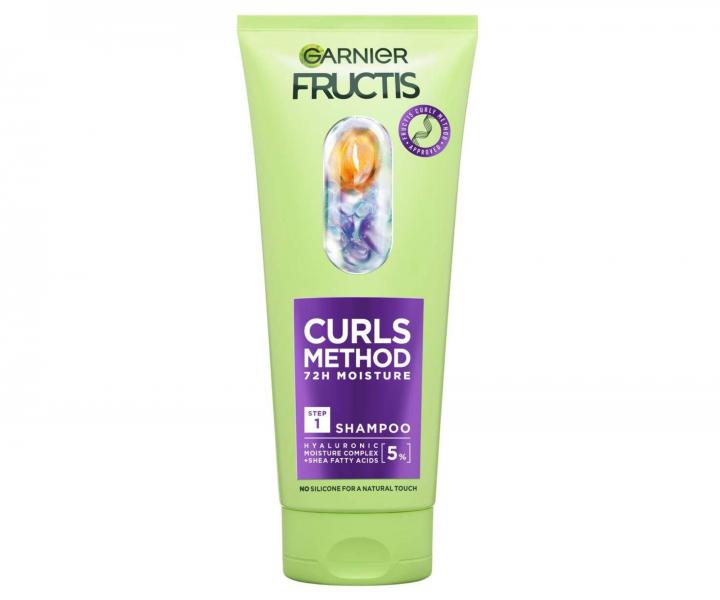 Seria nawil�aj�ca do w�os�w suchych, falowanych i kr�conych Garnier Fructis Method For Curls