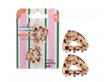 Klamry do w�os�w Invisibobble Clipstar XS All Stars Golden Caddie - 2 szt. - bursztynowy br�z