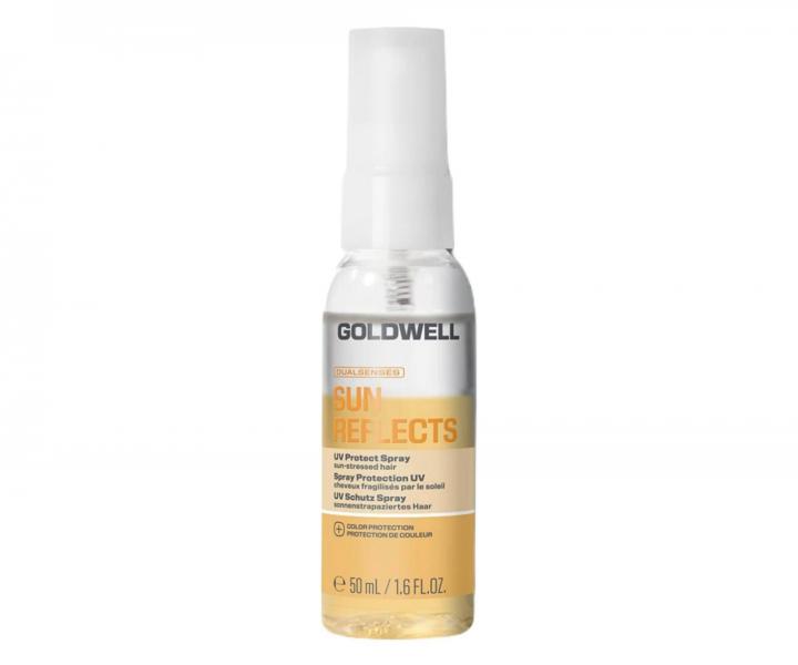 Spray bez sp�ukiwania do w�os�w nara�onych na dzia�anie s�o�ca Goldwell Dualsenses Sun Reflects UV Protect Spray - 50 ml